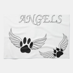 Angel Pet Paws Theedoek