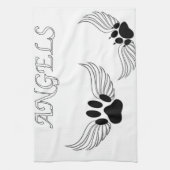 Angel Pet Paws Theedoek (Verticaal)