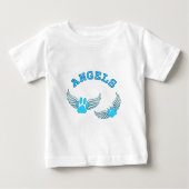 Angel Pet tekent in blauw (Voorkant)