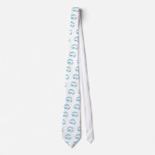 Angel Pet tekent in blauw Stropdas (Voorkant)