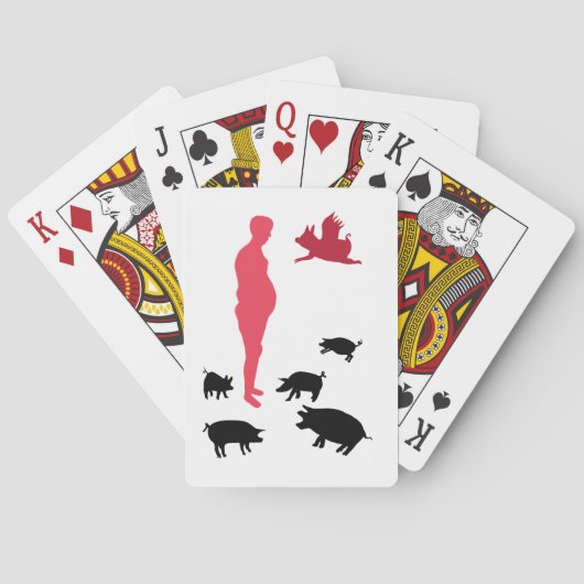 Angel Pgs Happy Meal Vegeterian speelkaarten (Achterkant)