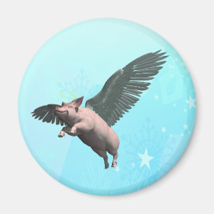 Angel Pig Magneet