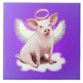 Angel Pig Tegeltje (Voorkant)