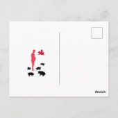 Angel Pigs Happy Meal Vegeterian Briefkaart (Achterkant)