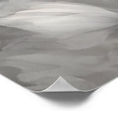 Angel Pink Roses Modern Art Poster (Hoek)