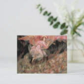Angel Pipetteer naar Souls in Hell door Evelyn De  Briefkaart (Staand voorkant)