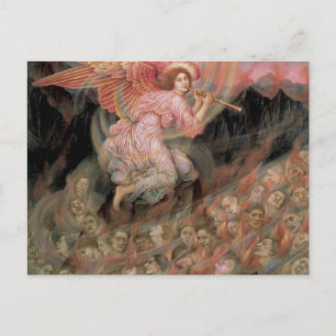 Angel Pipetteer naar Souls in Hell door Evelyn De  Briefkaart
