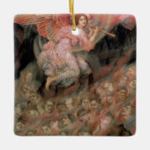 Angel Pipetteer naar Souls in Hell door Evelyn De  Keramisch Ornament (Voorkant)