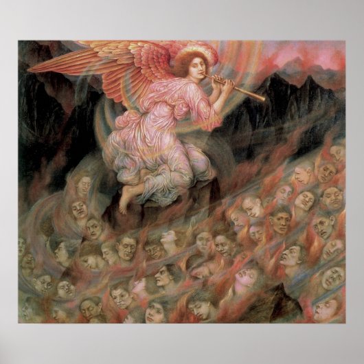 Angel Pipetteer naar Souls in Hell door Evelyn De Poster (Voorkant)