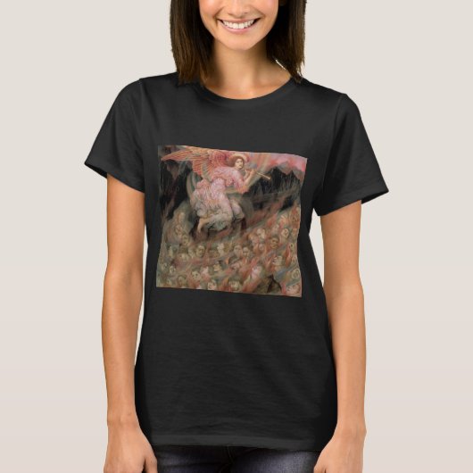 Angel Pipetteer naar Souls in Hell door Evelyn De  T-shirt (Voorkant)