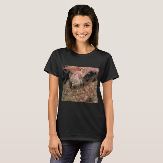 Angel Pipetteer naar Souls in Hell door Evelyn De  T-shirt (Voorkant volledig)