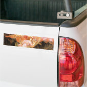 Angel Pipetteren naar de zielen in de hel Bumpersticker (Op Truck)