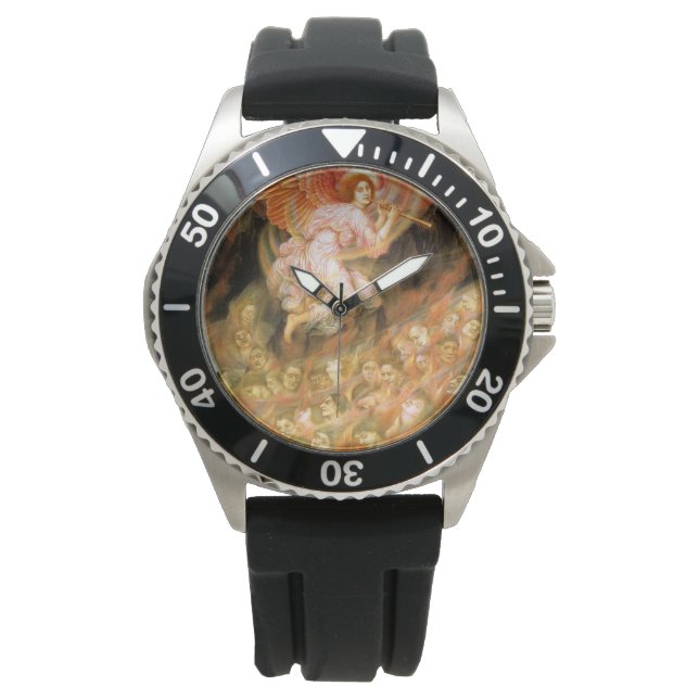 Angel Pipetteren naar de zielen in de hel Horloge (Voorkant)