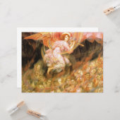 Angel Pipetteren naar de zielen in de hel Kaart (Voorkant / Achterkant in situ)