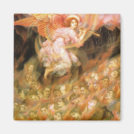 Angel Pipetteren naar de zielen in de hel Magneet