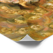 Angel Pipetteren naar de zielen in de hel Poster (Hoek)