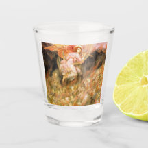 Angel Pipetteren naar de zielen in de hel