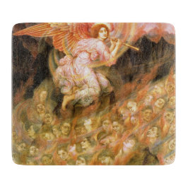 Angel Pipetteren naar de zielen in de hel Snijplank