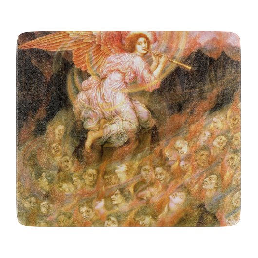 Angel Pipetteren naar de zielen in de hel Snijplank (Voorkant)