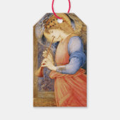 Angel Playing a Flageolet (door Edward Burne-Jones Cadeaulabel (Voorkant)
