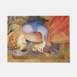Angel Playing a Flageolet (door Edward Burne-Jones Deurmat