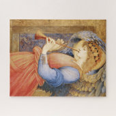 Angel Playing a Flageolet (door Edward Burne-Jones Legpuzzel (Horizontaal)