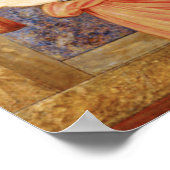 Angel Playing a Flageolet (door Edward Burne-Jones Poster (Hoek)