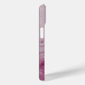 ANGEL PLAYING LYRA OVER DE CLOUDS roze monogram Case-Mate iPhone Case (Achterkant / Rechts)