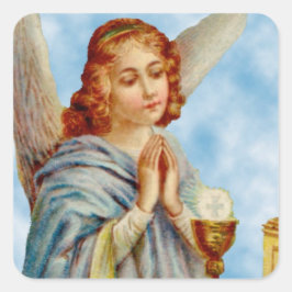 Angel Ponders First Community Vierkante Sticker