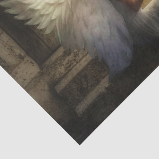 Angel Poor Man 15x20-deklaagpapier Tissuepapier (Detail)