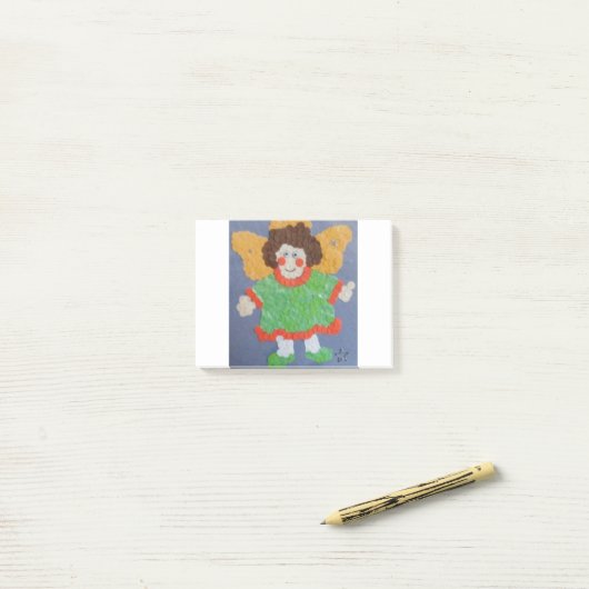 Angel Post-it® Notes (Op bureau)