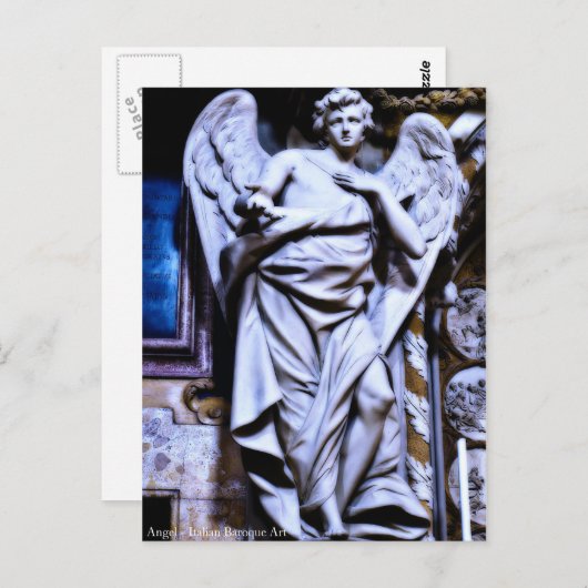 Angel Postacard Briefkaart (Voorkant / Achterkant)