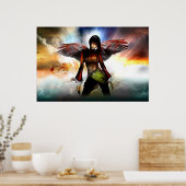 Angel Poster (Keuken)