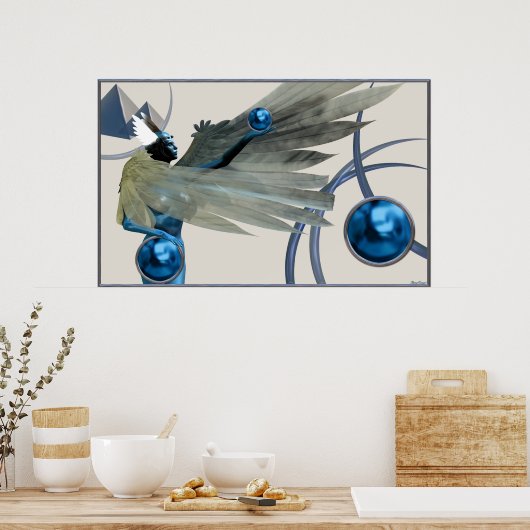 Angel Poster (Keuken)