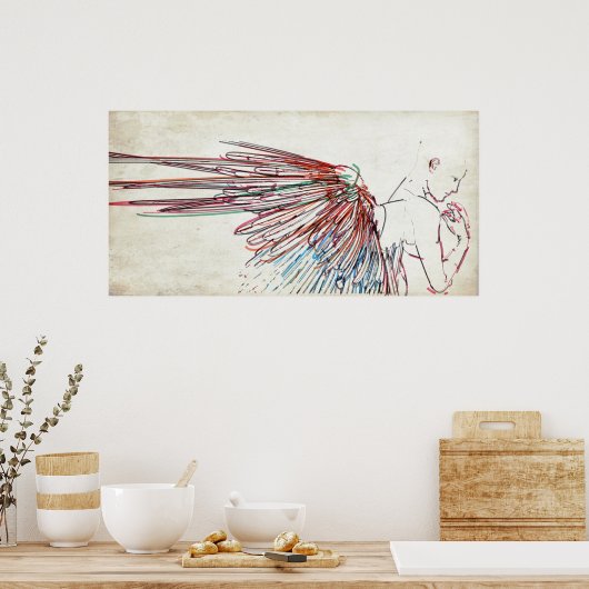 Angel Poster (Keuken)