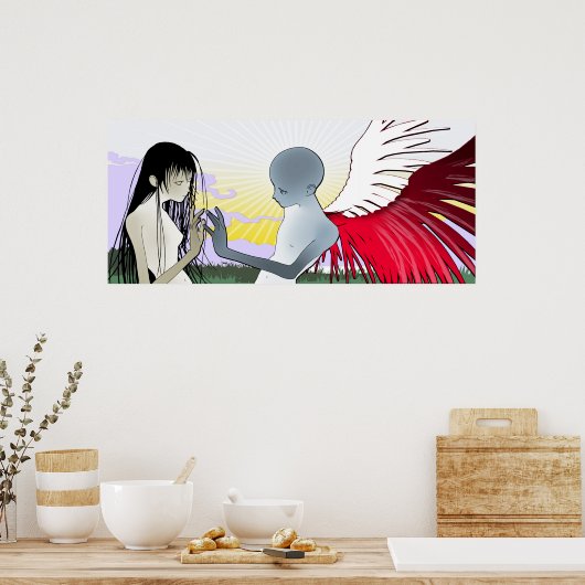 angel poster (Keuken)