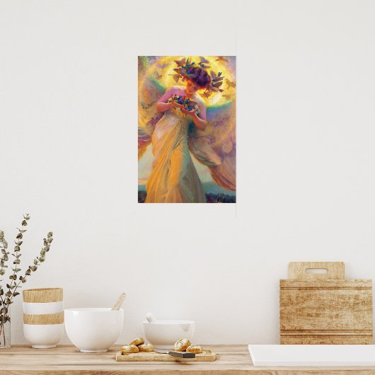 Angel poster (Keuken)