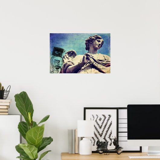 Angel Postmarks Poster (Thuiskantoor)