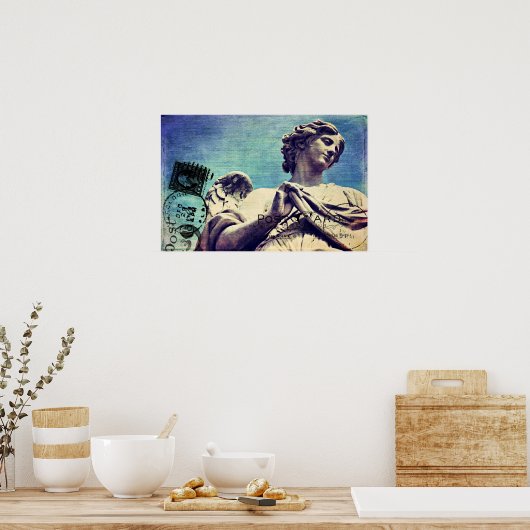 Angel Postmarks Poster (Keuken)