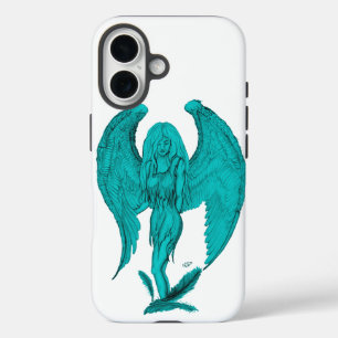 Angel , Potlood Drawing iPhone 16 Hoesje
