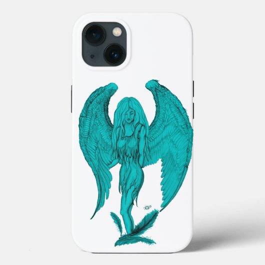 Angel , Potlood Drawing Case-Mate iPhone Case (Achterkant)