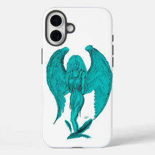 Angel , Potlood Drawing iPhone 16 Plus Hoesje