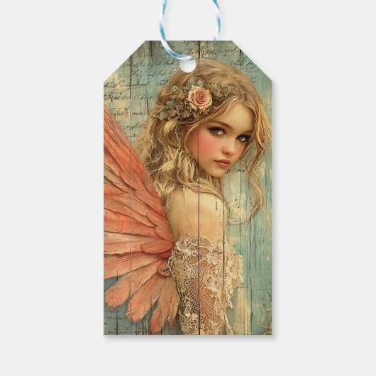 Angel Power  Cadeaulabel (Achterkant)