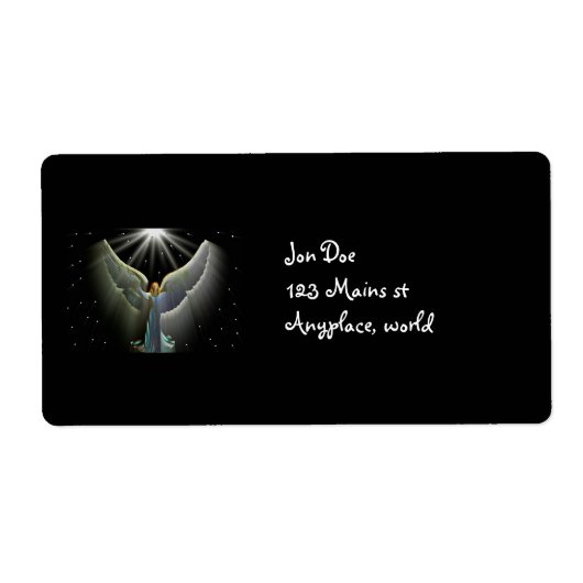 Angel Power Etiket (Voorkant)