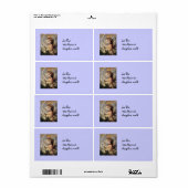 Angel Power Etiket (Full Sheet)