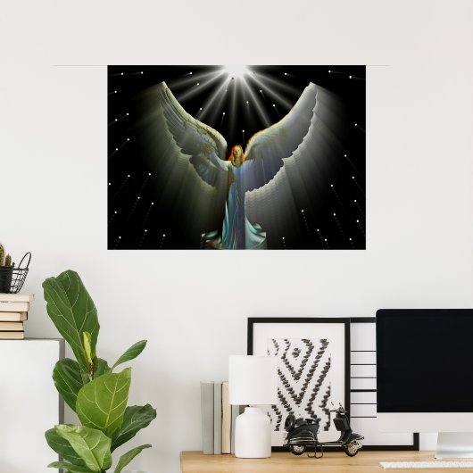 Angel Power Poster (Thuiskantoor)