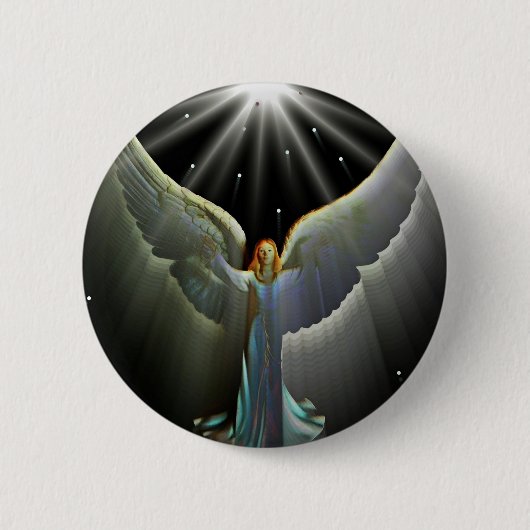 Angel Power Ronde Button 5,7 Cm (Voorkant)