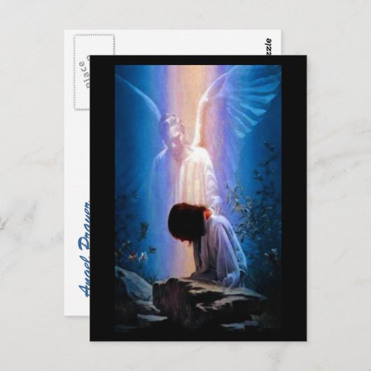 Angel Prayer Briefkaart (Voorkant / Achterkant)