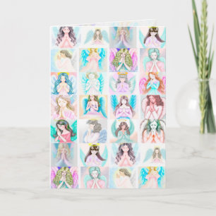 Angel Prayers Greeting/Note Kaart
