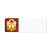 Angel Praying Return Label (Voorkant)